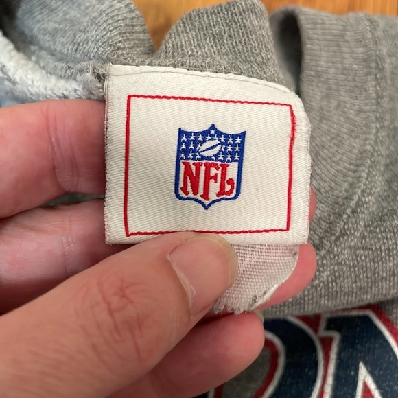 Vintage NFL Patriots 2003 AFC Champions Sweatshirt unisex size XL - Picture 5 of 5